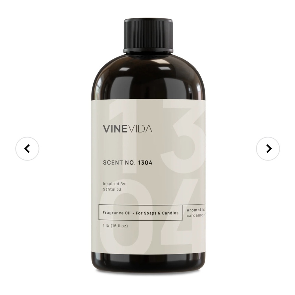 VINEVIDA Santal 33 Le Labo Inspired Fragrance Oil No 1304 for Soaps & Candles